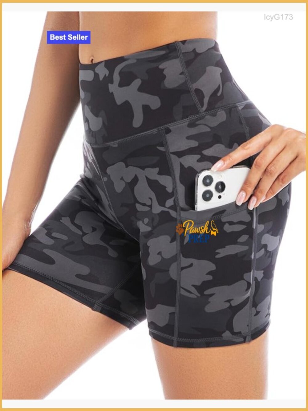 High Waisted Biker Shorts with Pockets - Buttery Soft Workout Running Yoga